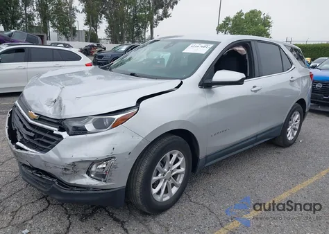 2020 Chevrolet Equinox Fwd Lt 1.5L Turbo из США, поврежденный, VIN 3GNAXKEV0LS602546